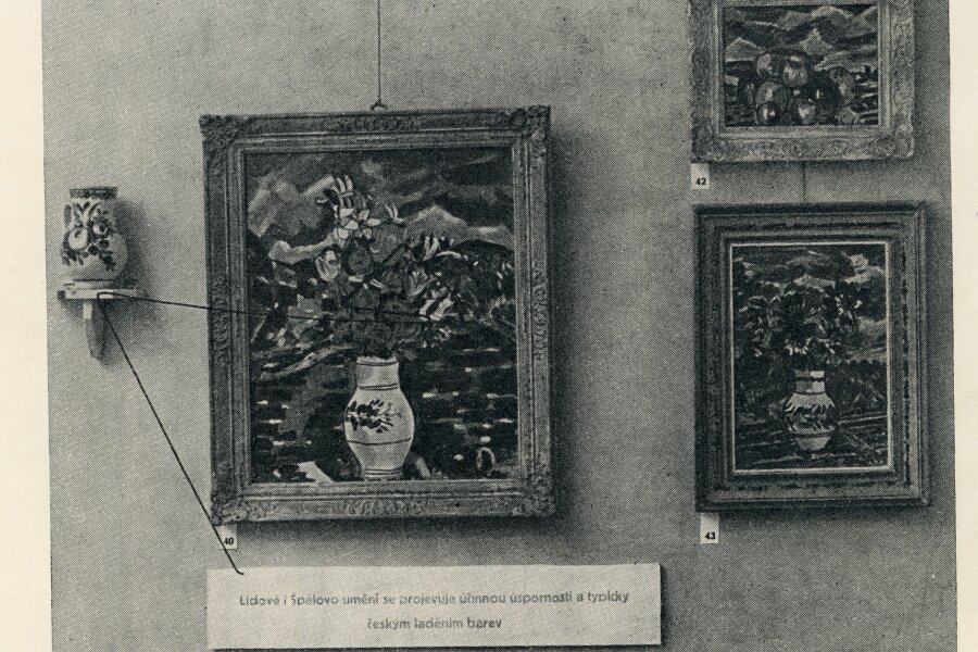 Reprodukce: Blok, časopis pro umění, ročník III, č. 1, Brno 1948 - 49, Informace o kulturní práci, s. 46 – 47. 